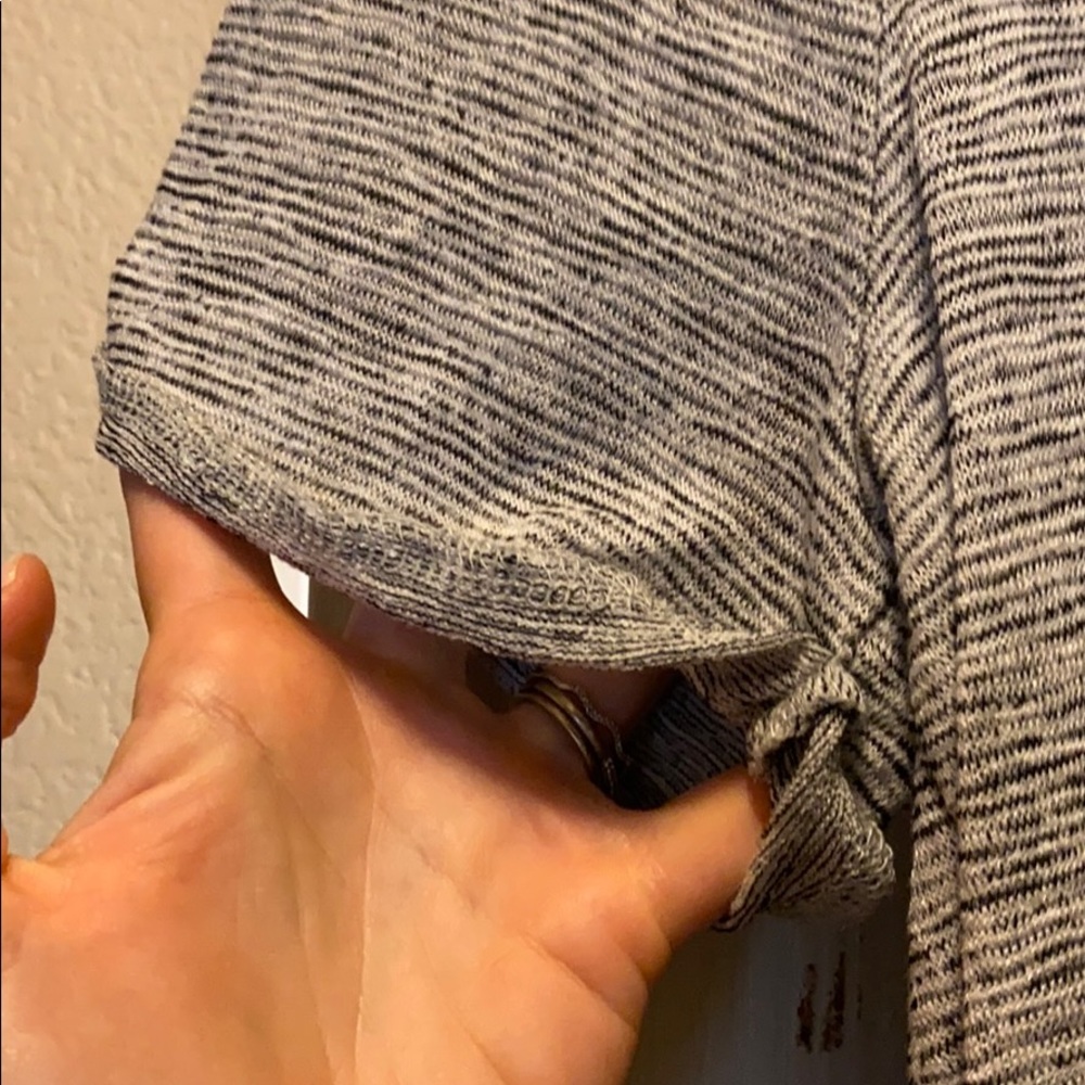 JCrew Tie Front Tee - Picture 4 of 4